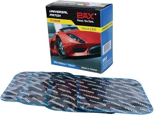 PAX 10 piezas de 3.740 x 3.937 in rectángulo universal para neumáticos y tubos, para neumáticos radiales y sesgados, camiones, tractores, vehículos