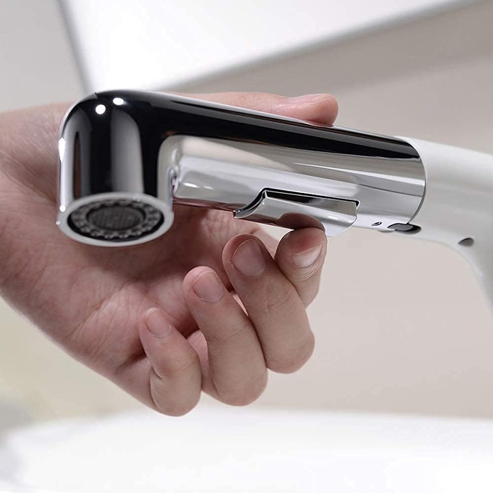 -Taps,Faucets,Sell Like Hot Cakes All Bronze Cold Heat Pump Pull Formula Faucet Taps Basin Single Joint Faucets 360° Omnidirectional Rotate Faucets