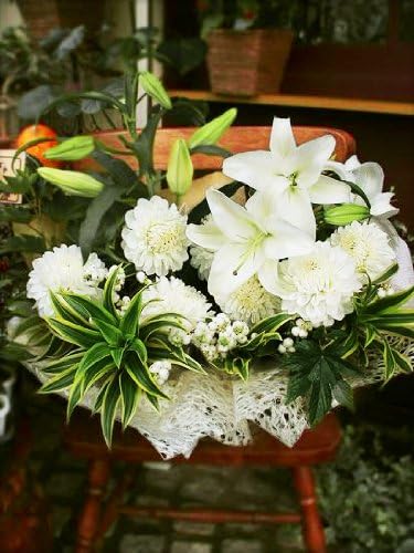 パリスタイルの花屋 お供えアレンジメント 法事花 お悔やみ 四十九日 七回忌 三回忌 販売 一周忌 パリスタイルの花屋 お供えアレンジメント 法事花 お悔やみ 四十九日 七回忌 三回忌 販売 一周忌