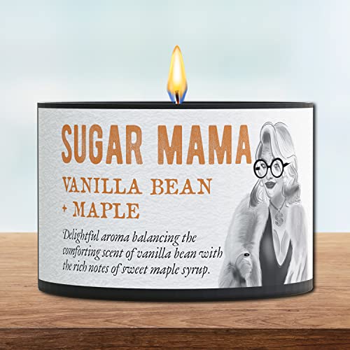 Scented Candles Mom Gift Set - Hot Mama, Sugar Mama, Cool Mama. Christmas Stocking Stuffers For Mom Mothers Day Gifts Funny Aromatherapy Candles Valentines Day Gifts For Her Birthday Gifts For Mother #TOP4