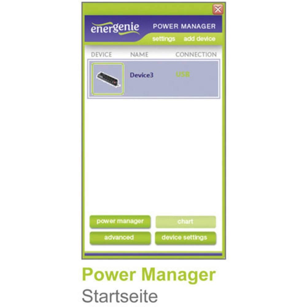 EnerGenie EG-PMS2, programmierbare 6-fach Steckdosenleiste, Überspannungsschutz, USB Schnittstelle