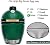 Hongso 18 3/16 Inch Porcelain Coated Cooking Grid Grates Polished Non-Stick Replacement for Large Big Green Egg, Vision Grill VGKSS-CC2, B-11N1A1-Y2A, Accessories, Other Kamado Grill, PCI991