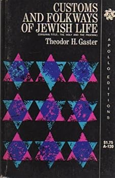 Paperback Customs and Folkways of Jewish Life Book