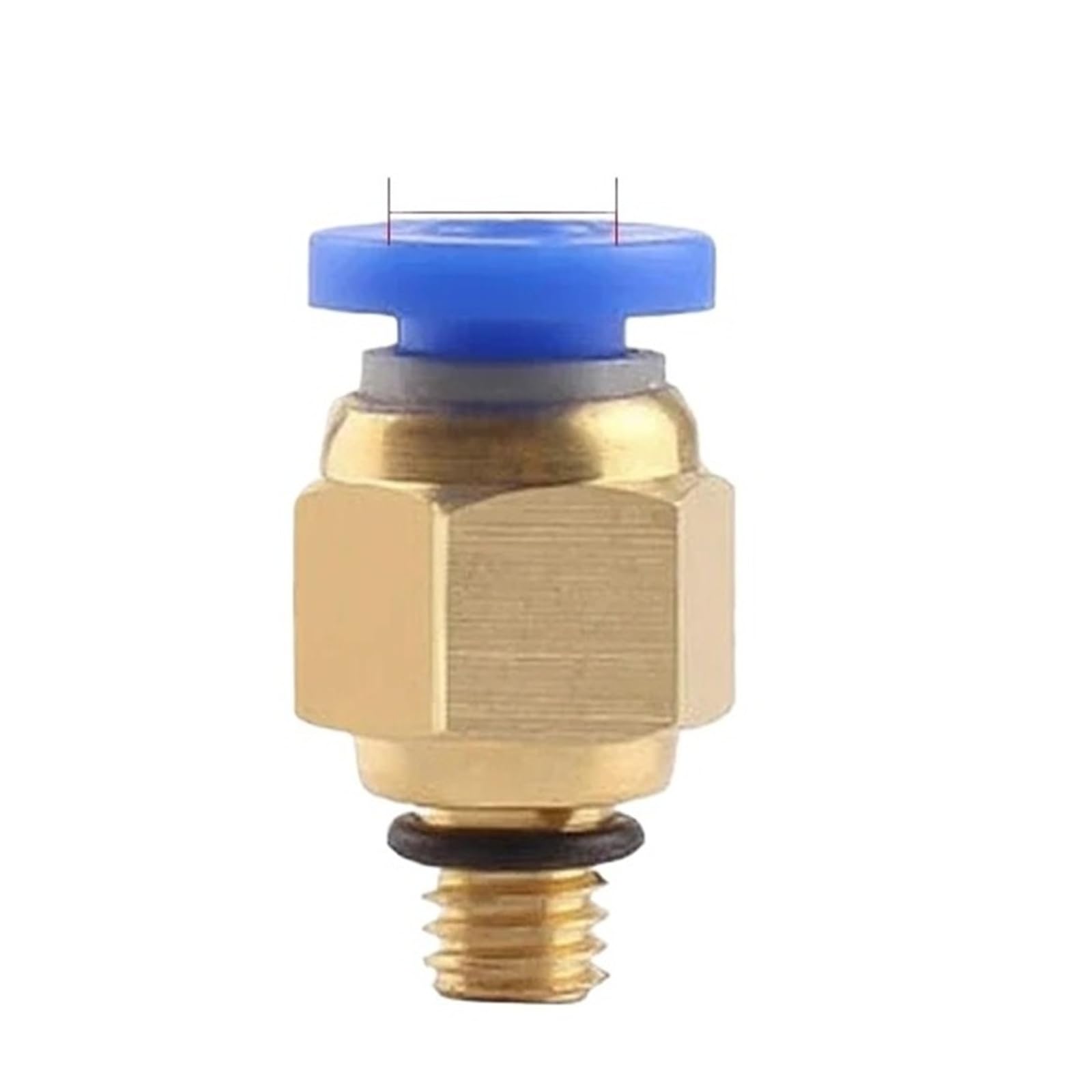 Lkvga Men's Pc4mm-M5 Air Pneumatic Fitting 4Mm 6Mm 8Mm 10Mm 12Mm Quick Connector