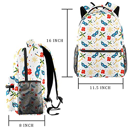 Sac à dos d'école pastèque moderne multicolore pour étudiant - 2