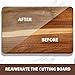 TYDAP Cutting Board Oil Wax Applicator with Holder, Board Applicator for Applying Mineral Oil, Wax, Wood Oil on Cutting Boards, Spatula, Butcher Blocks, Spoon and Other Wooden Bamboo Utensils