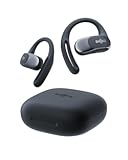 SHOKZ OpenFit Air - Open-Ear Headphones&comma; True Wireless Earbuds&comma; Water Resistant&comma; Secure Earhooks for Daily Use&comma; Black