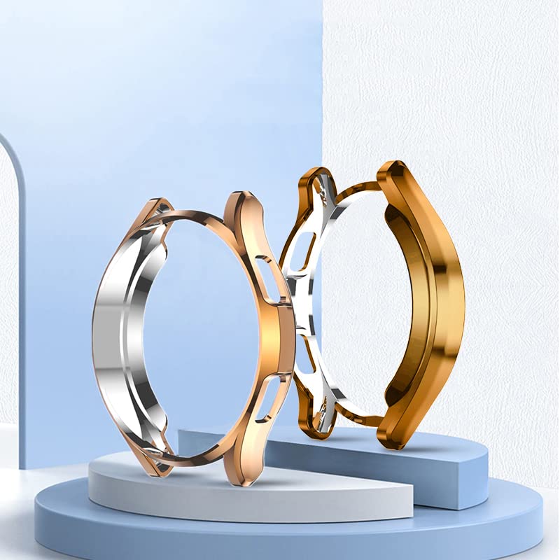 Senter Soft TPU Anti Drop Protective Case Cover for Samsung Galaxy Watch 4 Classic 42mm Smart Watch.