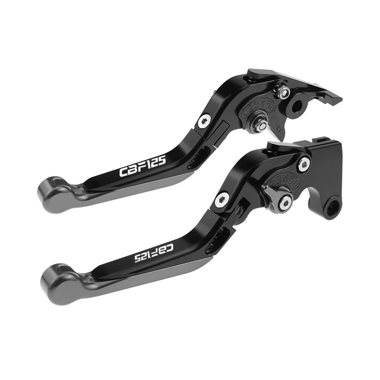 JGHFDWS Motorcycle Brake Clutch Lever Set for CBF125 2008-2022 Motorcycle Folding Extendable Brake Clutch Levers