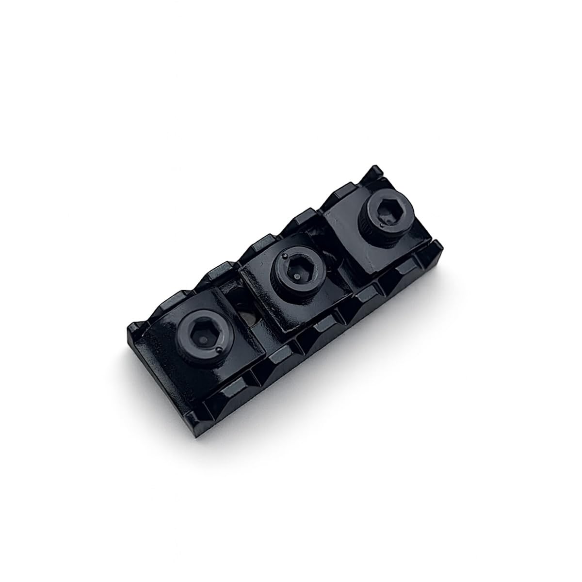 Locking Nut - Gotoh, For Floyd Rose Style Tremolos, Top Mount, Color: Black