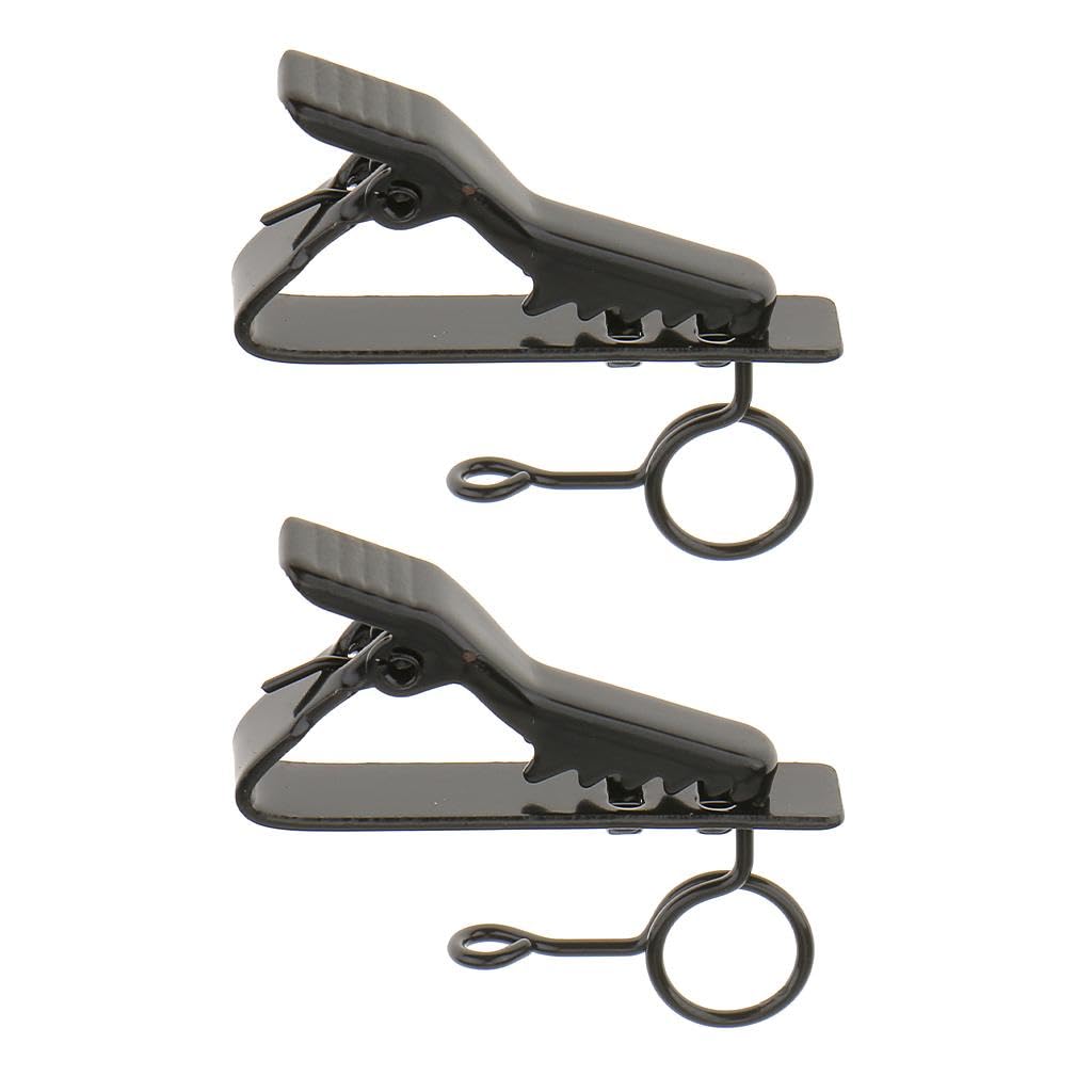 HEAVENGLOW 2X PRO Black Mic Lapel Tie Clip for Lavalier Clip-picture-24