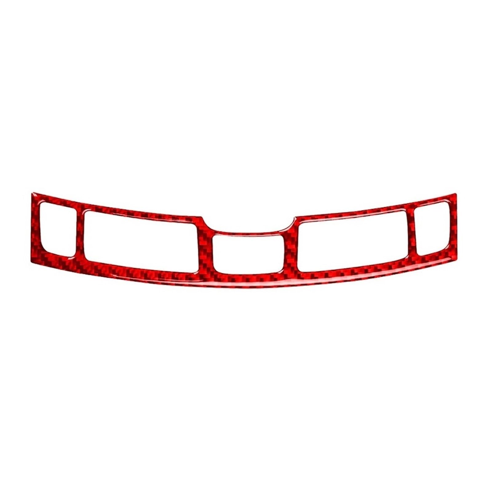 Gzoversea Red Carbon Central Air Conditioner Ac Control Panel Cover Sticker Compatible For Buick Lacrosse Cx Cxl Cxs 2010-2013 Car Accessories
