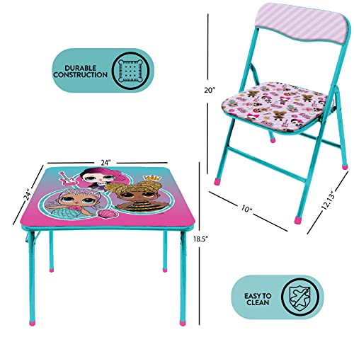 Idea-Nuova-LOL-Surprise-3-Piece-Table-and-Chair-Set Idea Nuova LOL Surprise 3 Piece Table and Chair Set