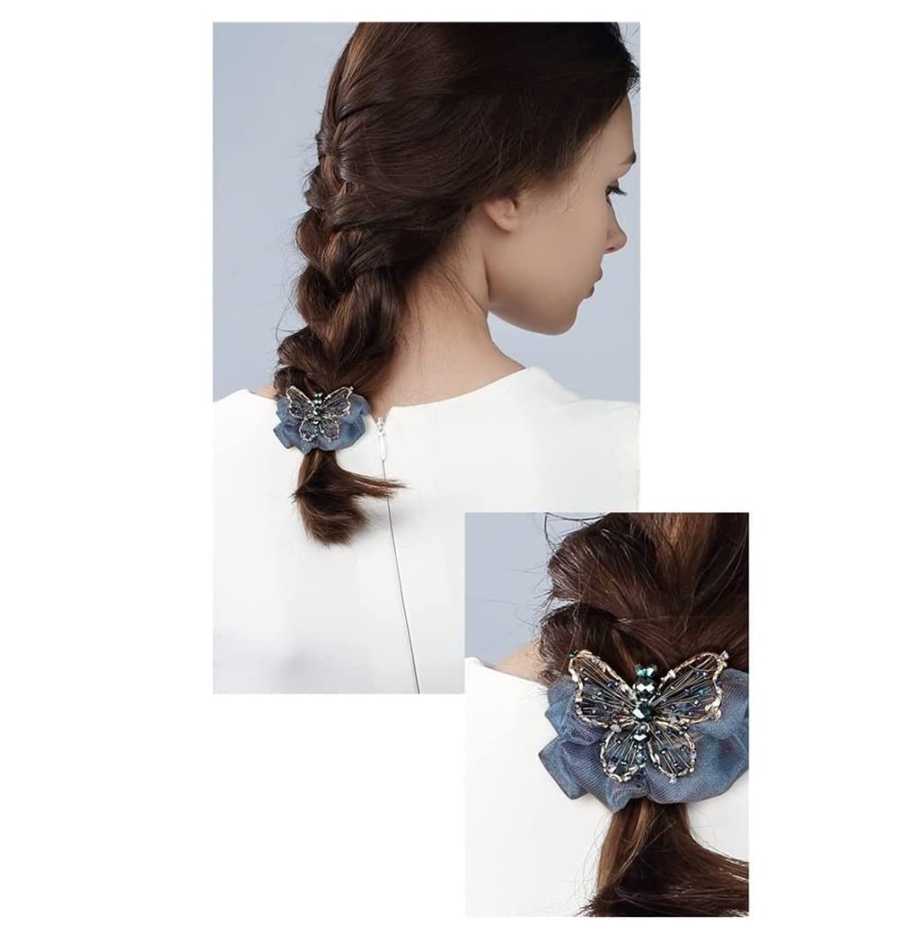 Elastici Capelli Donna Copricapo Con Elastico Per Capelli Intrecciato A Mano Con Anello Per Capelli A Spirale Elastico Capelli Donna