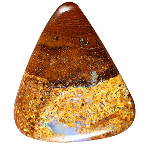 Opale rocheuse de Koroit rare 4,76 ct, pierre précieuse naturelle d'Australie