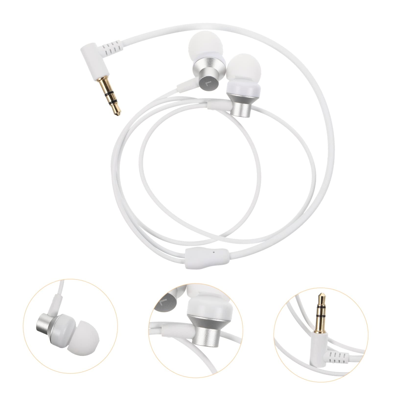Housoutil 3 Piezas De Gafas VR con Auriculares para 2 Ligeras Resistentes Y Prácticas para Familiares Y