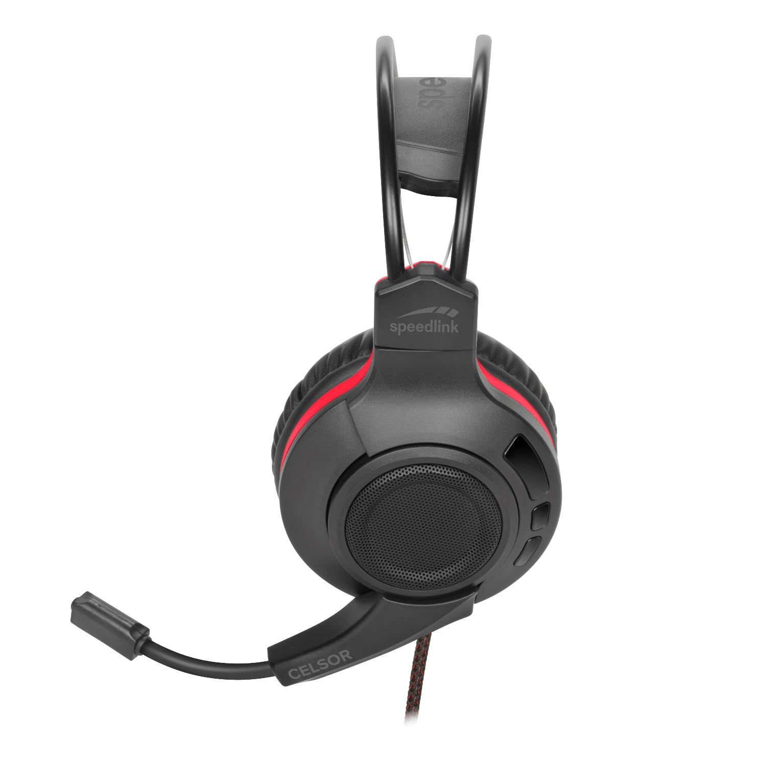 Speedlink CELSOR Gaming Headset - Gaming-Headset für PC/PS5/PS4/XBOX/SERIESX/S/Switch, Anschluss an Controller, schwarz