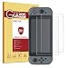 OMOTON Nintendo Switch Screen Protector [2 Pack] - Updated Version Full Coverage Tempered Glass Screen Protector for Nintendo Switch 2017 with [9H Hardness] [Premium Clarity] [Bubble Free]