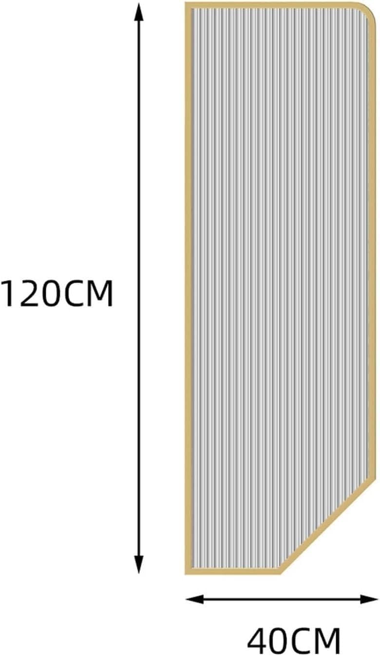 Mampara divisoria de acero inoxidable para urinario, moderna mampara de pared para baño de hombres con panel de vidrio templado translúcido - 1 pieza