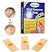 Wart Remover, Wart Removal Plasters Pad, Foot Corn Removal Plaster with Hole, Feet Callus Remove, Soften Skin Cutin Sticker Cure Toe Protector, Relief Pain Removal Warts Plaster 24 Pcs/Box