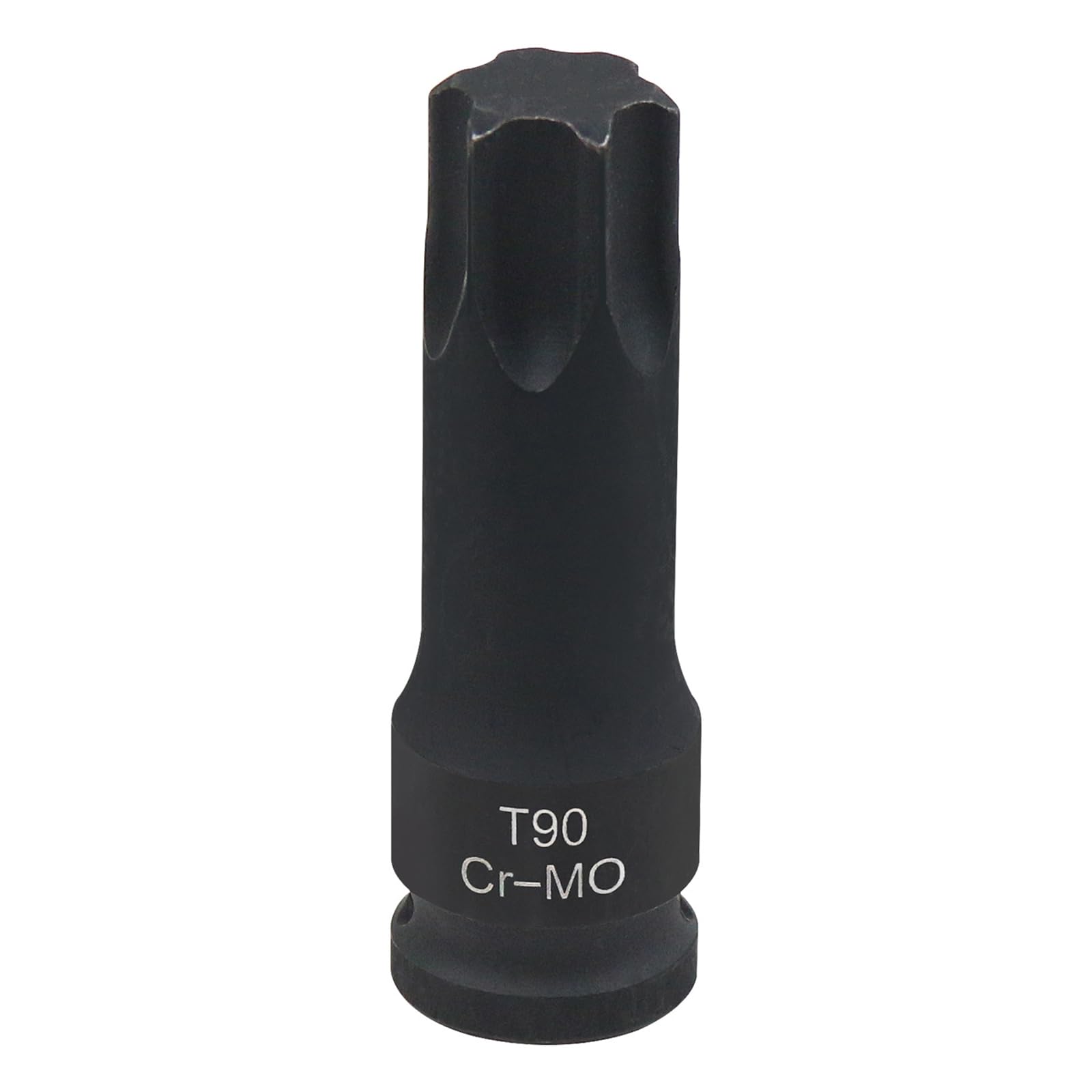 Kfwfuaee Professional 90 Hexagonal Screwdriver Sockets 1 / 2Inch Adaptor For Motorcycle, Bicycles Machinery Star Head Drive Air Impacts Wrenches Bit Sockets