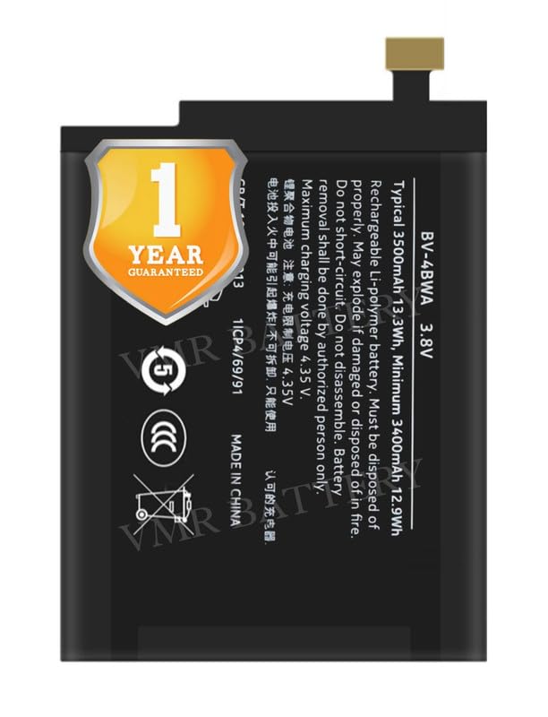 Image of Original BV-4BWA Battery Compatible for Nokia Lumia 1320 (RM-994, RM-995, RM-996) - (3500mAh) - 1 Year Warranty K7