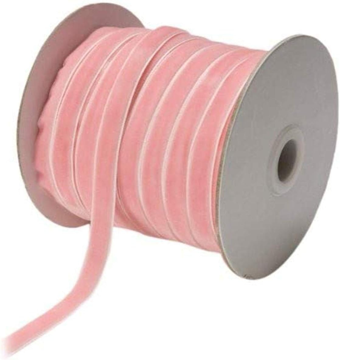 May Arts 3/8-Inch Wide Ribbon, Pink Velvet
