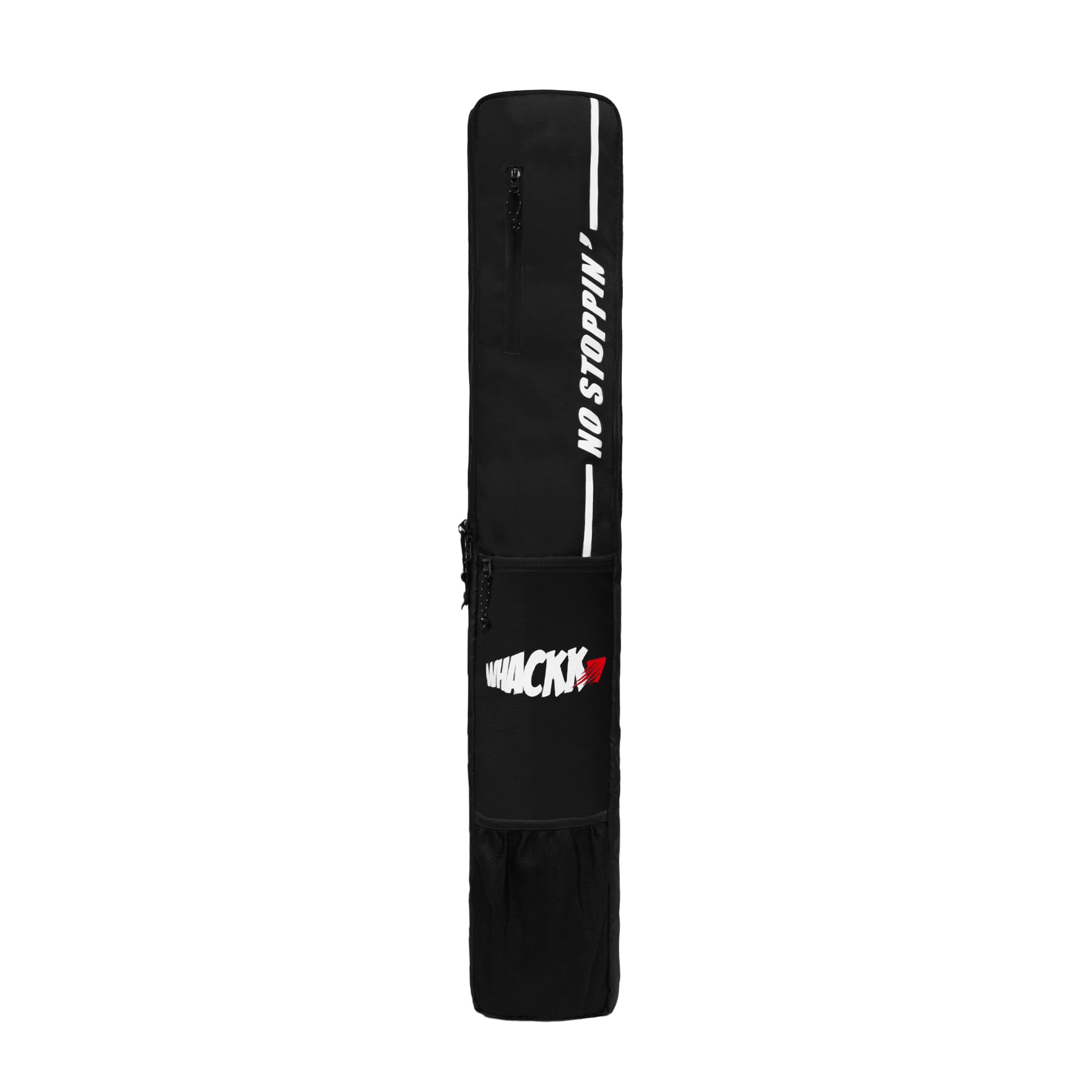 Whackk Hayden Black Cricket Bat Cover Polyester Material, Premium Full Size Cover for Wooden and Plastic Bats with Heavy Duty Stitch-image-38