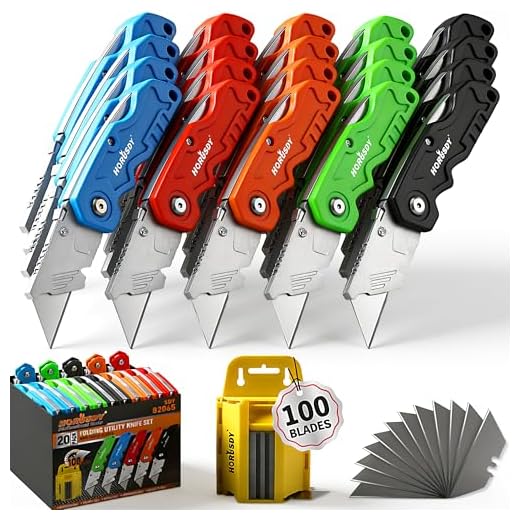 HORUSDY Folding Utility Knife Set
