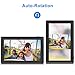 Feelcare 11.6 Inch 16GB WiFi Digital Picture Frame, 2.4GHz and 5GHz Dual Band WiFi, Touch Screen, 1366x768 IPS LCD Panel, Send Photos or Small Videos from Anywhere(Black)