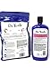 Bundle of Dr Teals Calm & Serenity with Rose Essential Oil (Made with Milk Protein): Pure Epsom Salt Soaking Solution 3 LBS & Foaming Bath 34 FL OZ