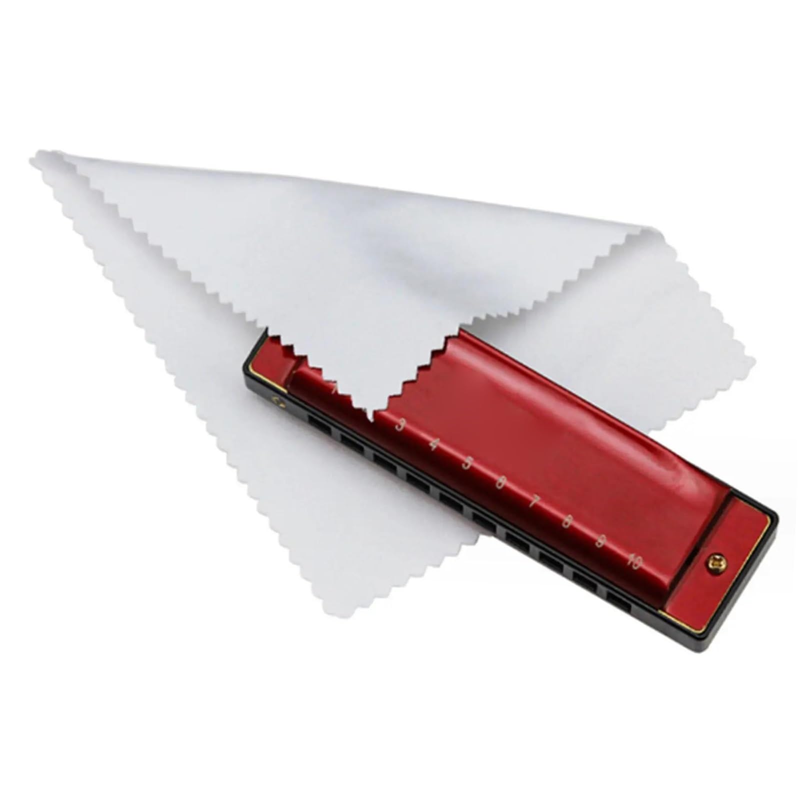 Armoniche a bocca Armonica A Bocca 10 Fori 20 Toni Blues Harmonica In Sol Con Custodia