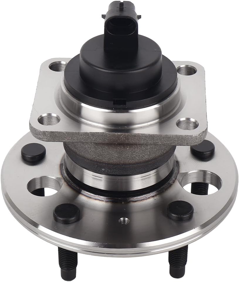 Autoround 512152 Rear Wheel Hub and Bearing Assembly fit for Chevy Malibu 2001-2003/ Classic 2004-2005, Pontiac Grand Am 1999-2005, Oldsmobile Alero 1999-2004 5Lugs w/ABS