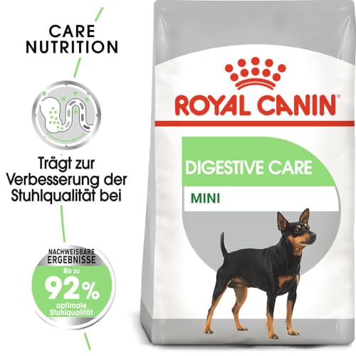 Royal Canin CCN Digestive Care Mini | 1kg | Alleinfuttermittel für Hunde | Für ausgewachsene und ältere kleine Hunde (1 bis 10 kg) mit empfindlicher Verdauung | Trockenfutter