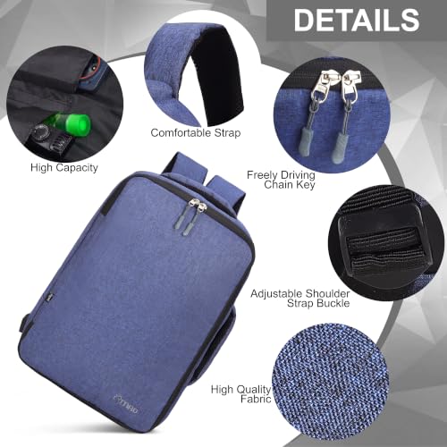 Image of IRMAO Large Capacity Classic Fashion Multi Functional Business Backpack Durable Daily Waterproof Travel Laptop Backpack (D HAND)