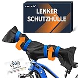 2er pack Lenker Schutzhülle Ebike, Fahrrad Transportschutz Lenkerschutz, wasserfest & staubdicht, universal passende Fahrradabdeckung für Griffe, Kratzschutz beim Transport & Parken