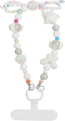 Cute Phone Charm, Kawaii Phone Wrist Strap, Cell Phones Lanyards Bracelet Chain, Hands-Free Wristlet Strap