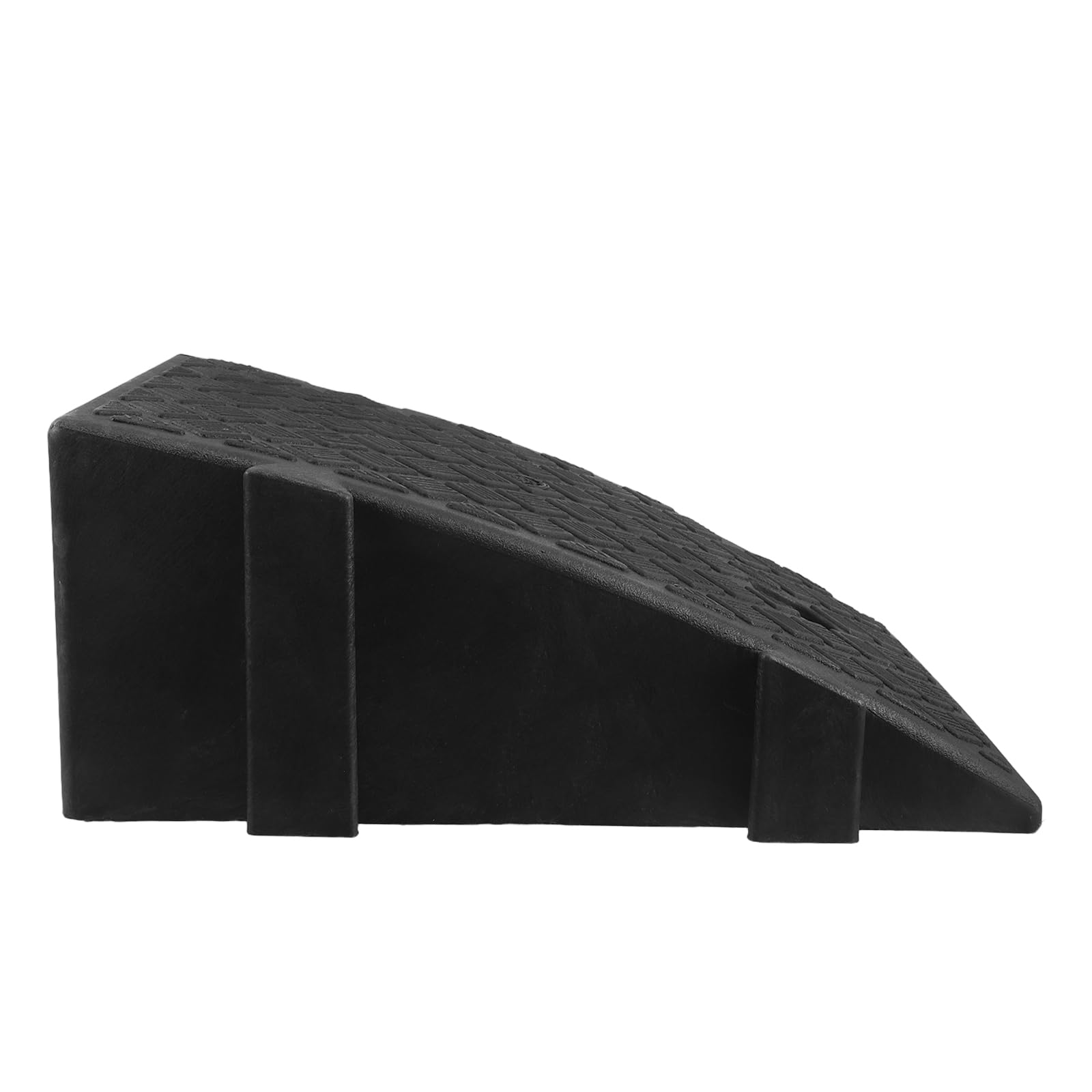 Rampa de Umbral de Puerta Negra 16 Cm Clip Rampa de Movilidad Antideslizante para Entradas Interiores de Plástico Segura para Silla de Ruedas y Paso Diario