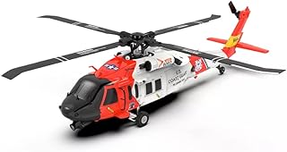 YuXiang Coast Guard UH-60 8CH 6-Axis GPS Stabilize & Optical Flow 1/47 Scale RC Helicopter - Remote Control Helicopter, RC Aircraft RTF for Adults, Beginners