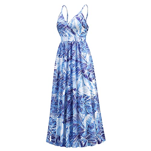 Robe bohème imprimé floral sans manches longue en taille XL