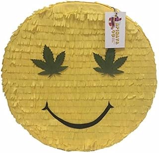 Hemp Emoticon Pinata Adult Party Favor