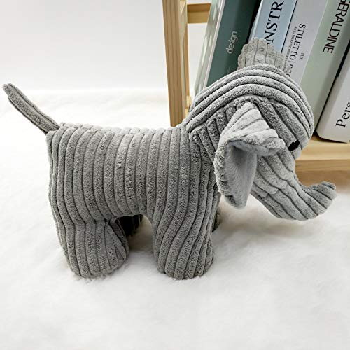 Fabric Animal Interior Door Stopper Gifts For Mom Decorative Doorstops Book Stopper Wall Protectors Anti Collision Grey Elephant #TOP4