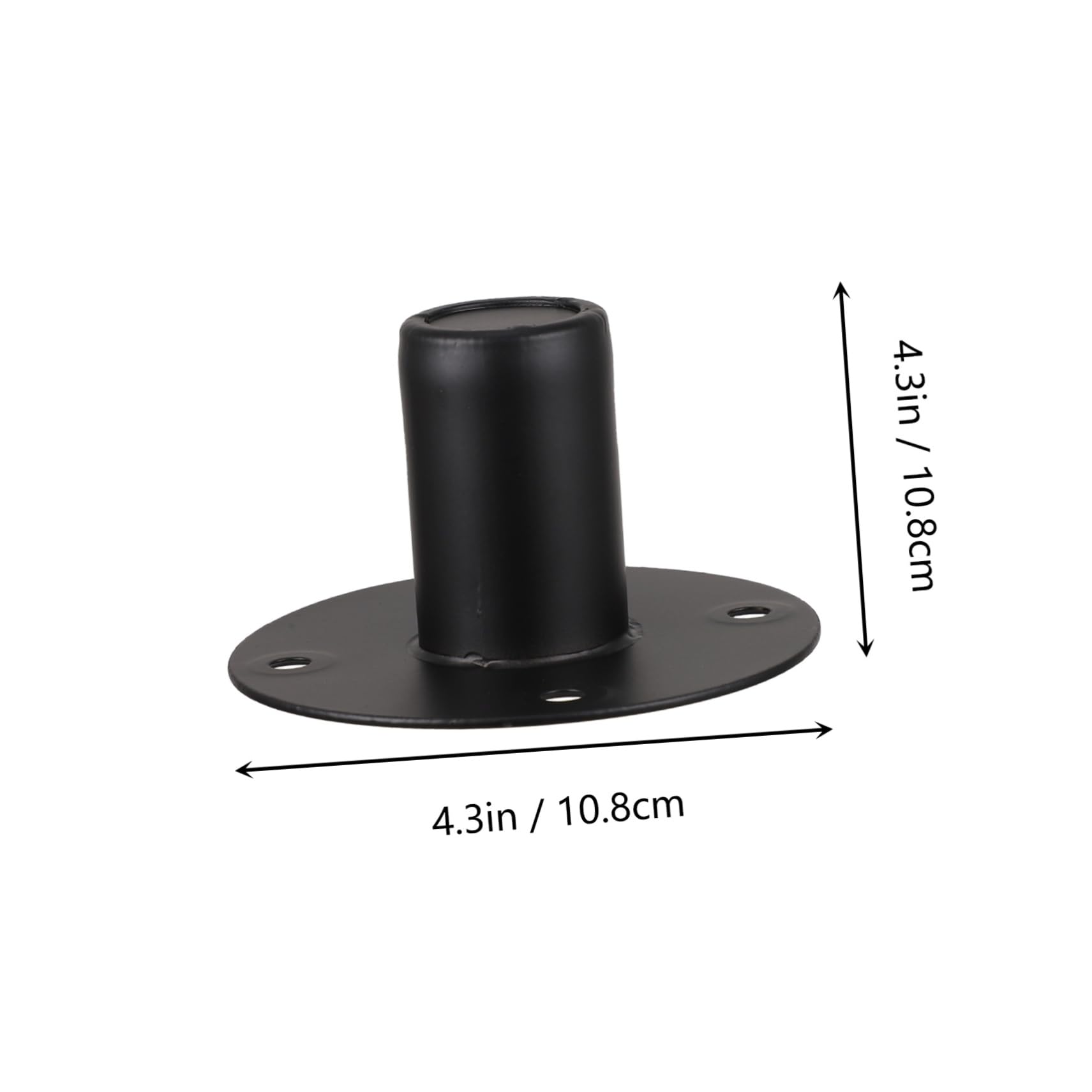 2 unids lugar en el escenario del orador soporte de poste para altavoces base del palo caisse soportes para altavoces stand para altavoces altavoces soporte de altavoz de metal