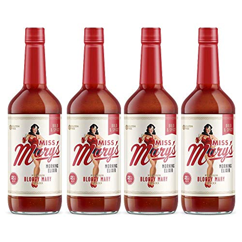 Miss Mary's Bloody Mary Mix, Low Sugar Drink Mixer, All