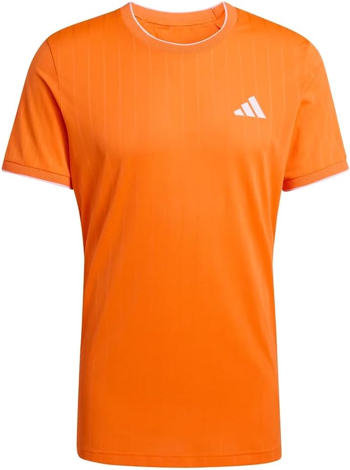 adidas Men’s AO Freelift Pro 2 Tennis Tee: Slim Fit Performance T-Shirt, Climacool+ Moisture-Wicking Breathable Mesh Jersey