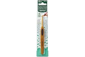 Delicate Touch: Clover 5mm Soft Grip Crochet Hook