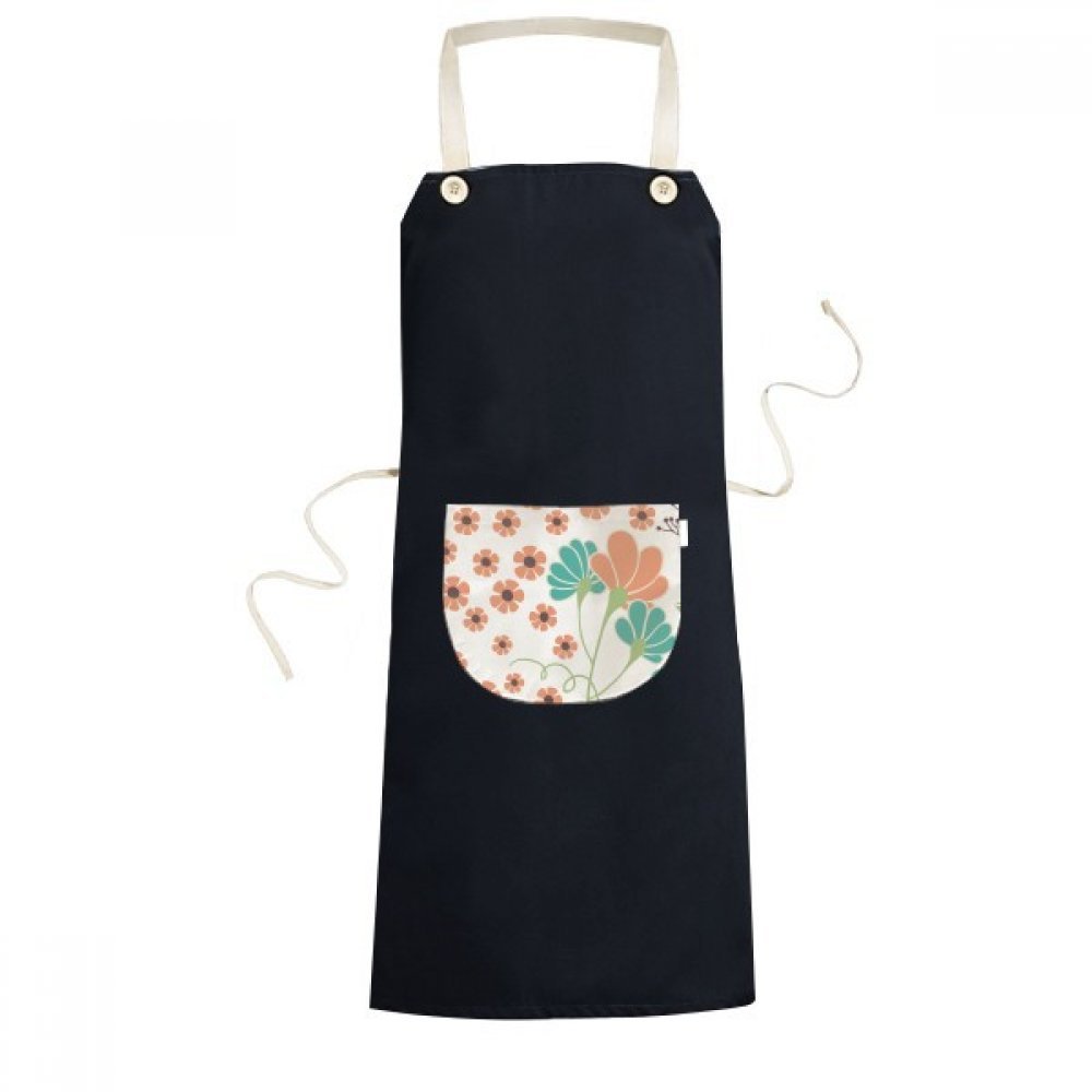 Tablier bavoir fleur d'oranger pour cuisiner en famille repas convivial
