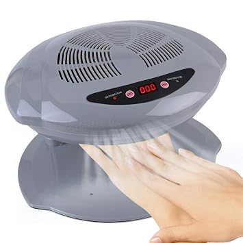Hot \u0026 Cold Air Nail Dryer Fan Warm-Cool 