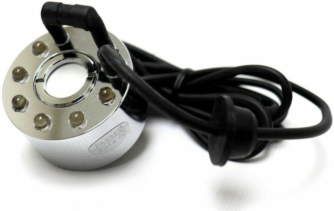 Custom Pro Ocean Mist Ultrasonic Fogger with 6 LED Lights - White