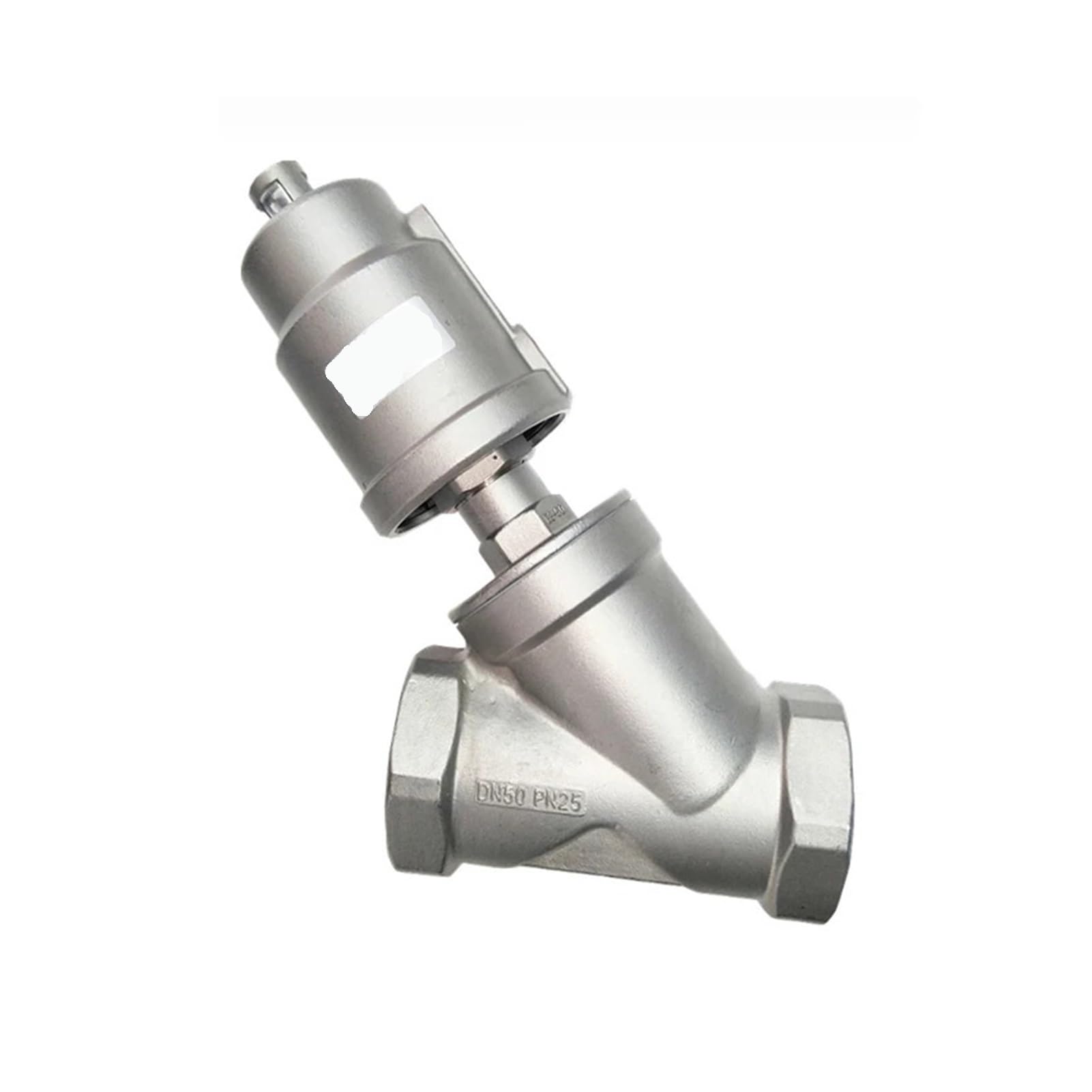 Soupape pneumatique 2" inox normalement ouverte 16bar contre les fuites de gazole